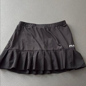Fila Black Women's Tennis Skirt Sz XS
